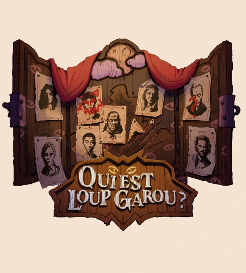 Illustration d'un tableau de jeu Qui est Loup Garou